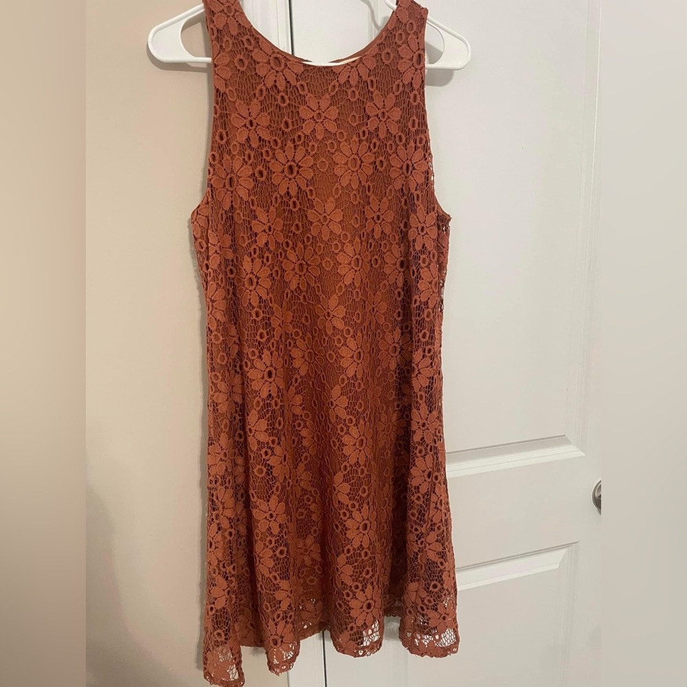 Orange dress